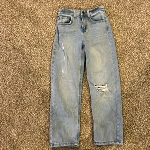Girls Wide Leg Jeans
